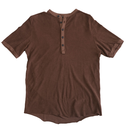 Hannes Roether – Frottee T-Shirt Herren teddy