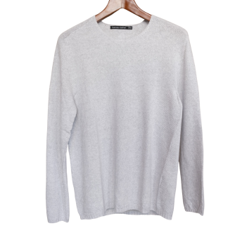 Hannes Roether - luftiger Herren Pullover - risotto