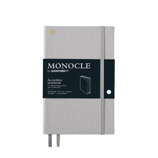 Monocle - Accordion Notebook B6 Ligth Grey