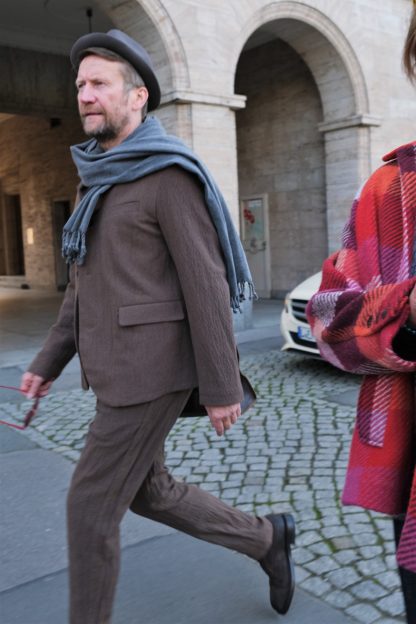 hannes roether – Stoffhose Anzug Herren braun/bar21be.7006 – Bild 2