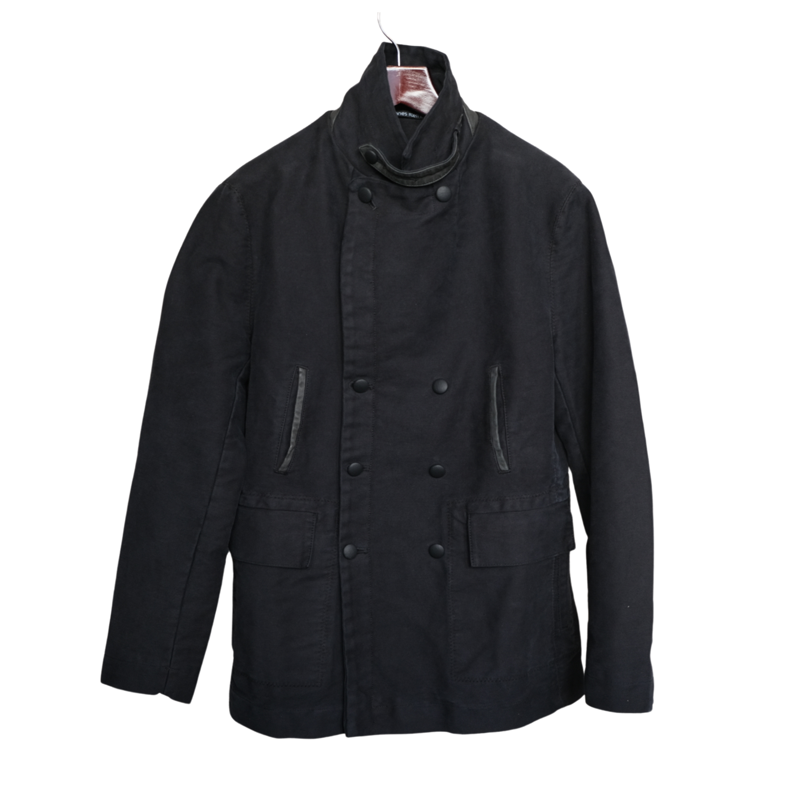 Hannes Roether Deutschleder Winterjacke schwarz