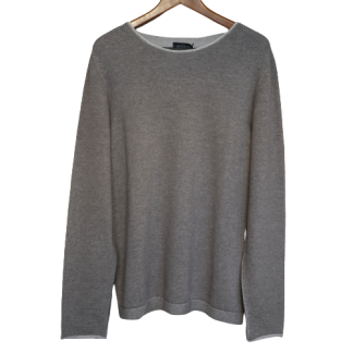 Seldom - Strickpullover Herren grau-beige