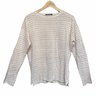 Seldom - Damenpulli Rundhals Gestreift