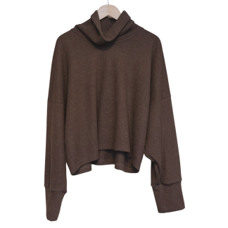 Helena Harfst Damenpullover Braun Wolle
