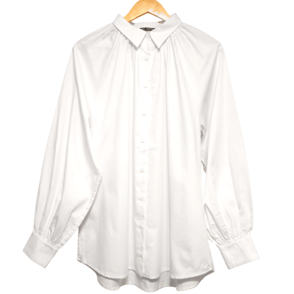 Hannes Roether Damen Bluse Weiß