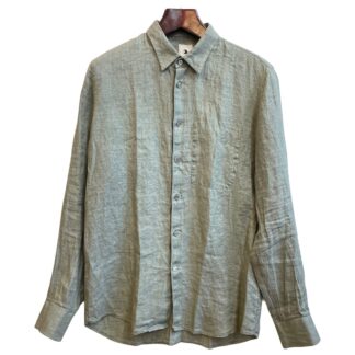 Delikatessen - Herren Leinenhemd - Grün