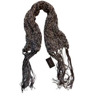 Fabrizio Del Carlo - Strickschal - Braun Mix