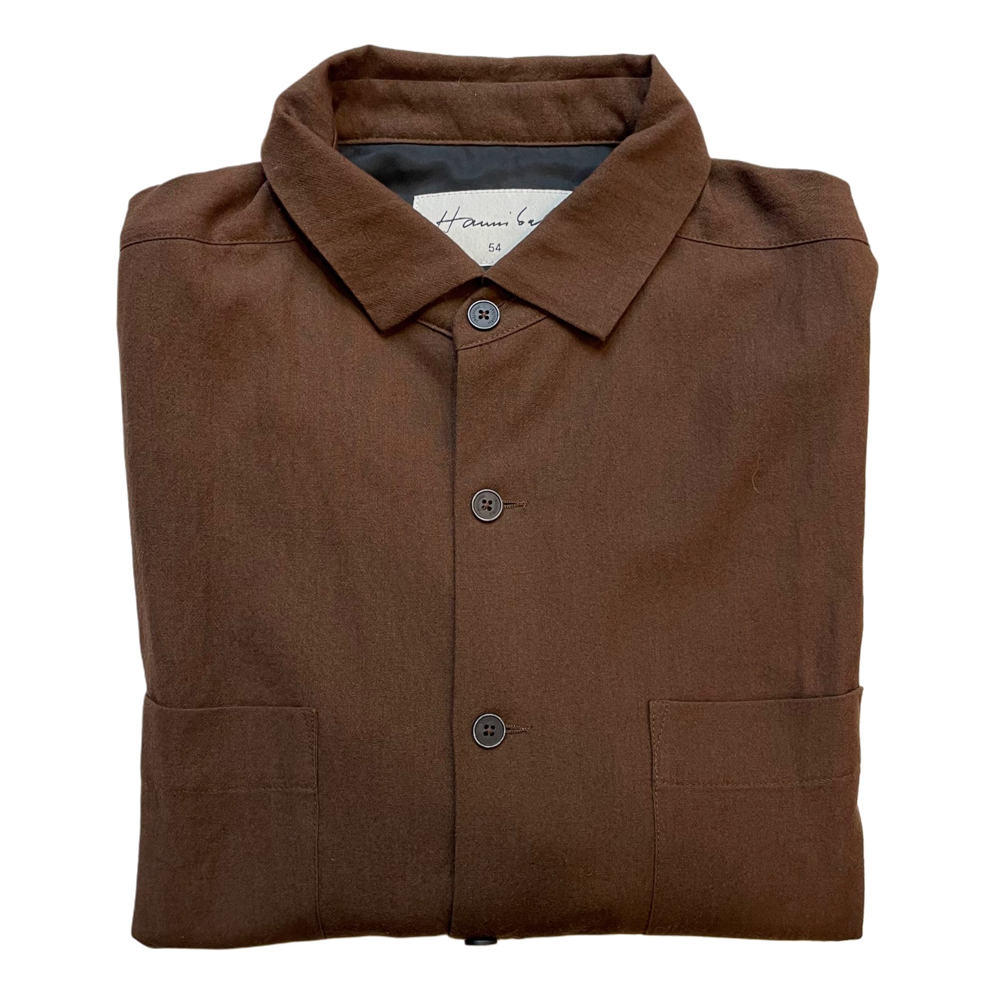 Hannibal - Herren Overshirt - Paavo 150. - chocolate – Bild 4