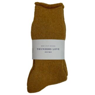 Thunders Love Socken - OUTDOOR COLLECTION Recycled Wool - Mustard
