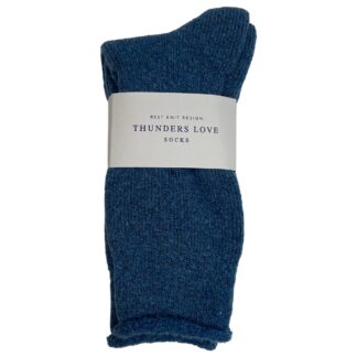 Thunders Love Socken - OUTDOOR COLLECTION Recycled Wool - Ocean Blue